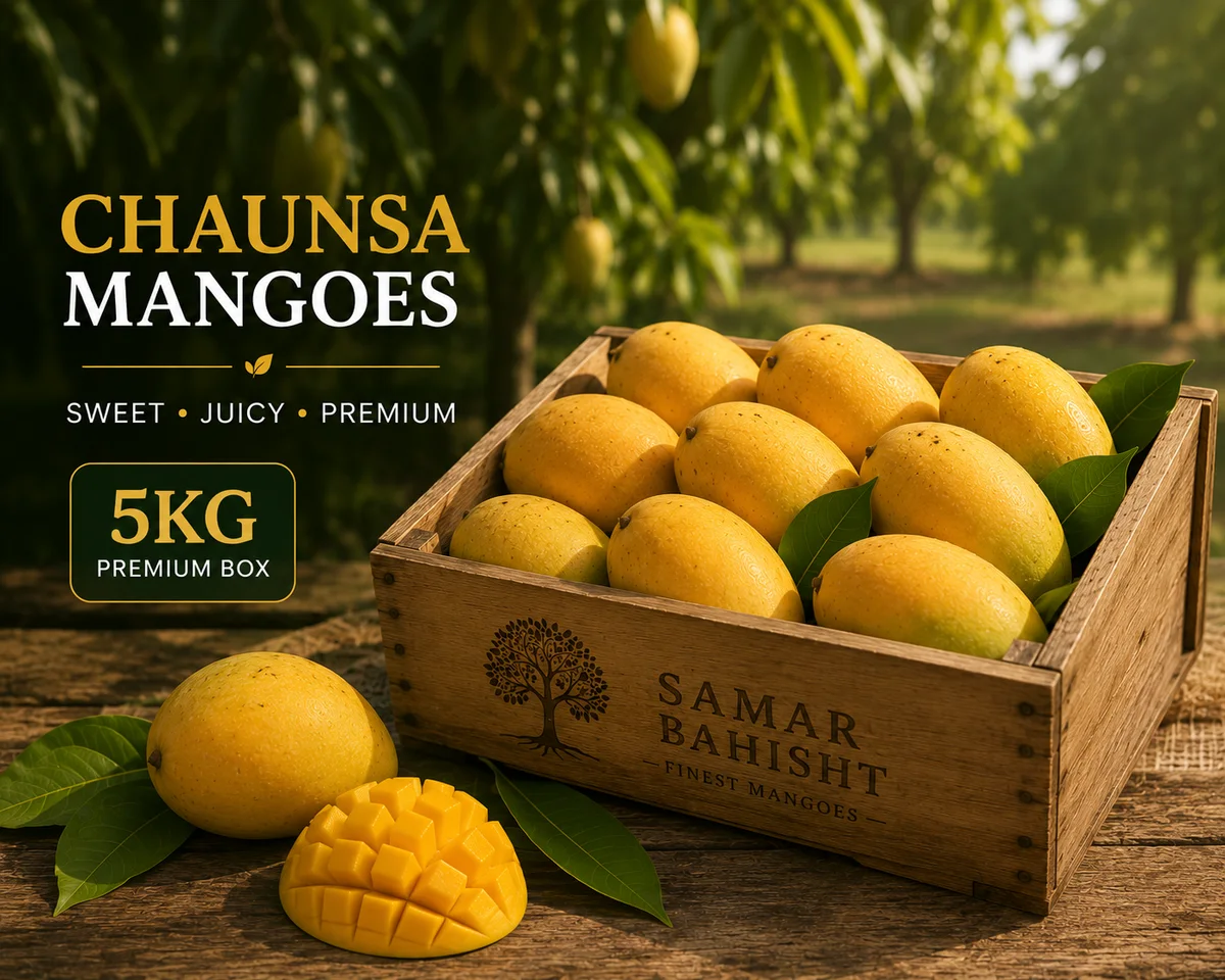 Chaunsa — 5KG Box — premium Chaunsa mangoes from Multan, Pakistan
